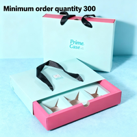 Boîtes à tiroirs personnalisées de luxe en papier kraft avec lamination mate pour mariage et fête, avec insert de séparation pour chocolats et biscuits