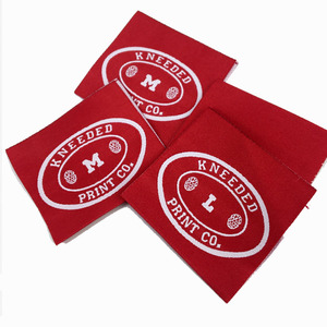 Custom Designer Brand Name Fabric <strong>Maker</strong> Printed Woven <strong>Labels</strong> Silicon Print Glitter Baby <strong>Clothes</strong> Backing Iron Private <strong>Label</strong> - Product Image 5