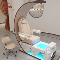 Fauteuil de pédicure haut de gamme pour soins des pieds et massage, chaise de salon de beauté, fournitures de pédicure pour spa