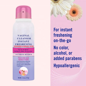 Espray de <span class=keywords><strong>desodorante</strong></span> hipoalergénico para mujeres, <span class=keywords><strong>desodorante</strong></span> para lavar en seco, con protección de olores íntimos de hasta 24 horas, con etiqueta privada - Product Image 4