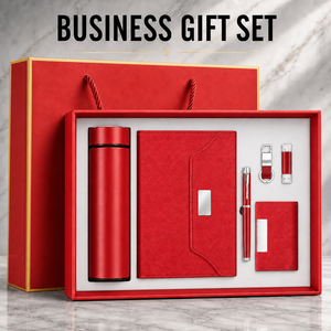 Set Regalo Innovativo con Taccuino, Penna, Tazza Termica, Porta Biglietti da Visita, Chiavetta USB e Portachiavi <span class=keywords><strong>per</strong></span> la Festa del Papà/Nuovo Anno - Product Image 4