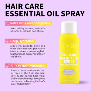 Aceite orgánico de Romero Batana Protector de calor Brillo Hidratante profundo Anti Frizz 80ml Spray alisador de cabello - Product Image 4