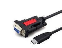 Cable de producción profesional personalizado de fábrica, Cable de serie tipo C macho a macho DB9 RS232 con Chip PL2303