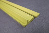 Supports de Mahjong Olive Straight Rail avec rebord surélevé, repose large et extrémité étagée, lot de quatre
