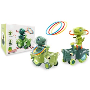 Voitures à piles pour enfants Wobble Dinosaur Ring Toss Game Musical Infant Learning Toy avec chansons et lumière - Product Image 6
