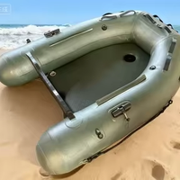 Bateau gonflable pour 1 personne, bateau de pêcheur, bateau de pêche au leurre