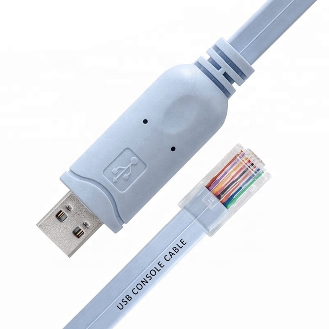 OEM RJ45 Serial FTDI Cable USB to RJ45 Console Serial Cable Network Routers Cable