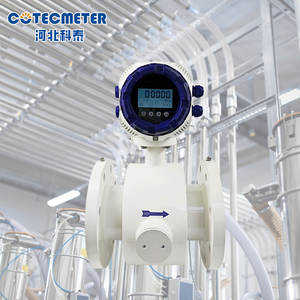 Thông minh chất lỏng nhanh chóng tải xi măng bùn 0.5 nước thải riêng biệt mặt bích điện từ lưu lượng kế - Product Image 3