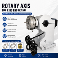 Support de gravure réglable pour surface intérieure et extérieure de bague, accessoire pour machine de marquage laser, axe rotatif pour bague