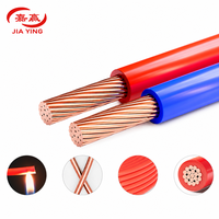 Kabel Kontrol Sinyal Inti Tunggal 0.5mm BVR, Tembaga Terpilin Fleksibel, Isolasi PVC BC, 450/750V
