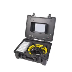 Vicam 29mm self leveling HD sewer pipeline inspection camera with 10inch colour image