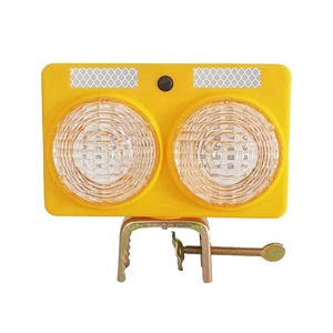 CITICITY Solar Yellow Led Warning <b>Light</b> Red Blue Strobe <b>Light</b> for Traffic Management - Product Image 1