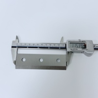 Lames industrielles personnalisées, couteaux de broyeur et de déchiqueteur robustes pour le traitement du plastique et du bois