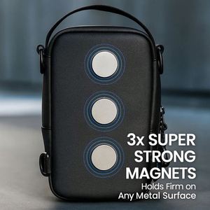 OEM Luxury Neoprene Zipper Magnetic Lightweight <b>Gym</b> Bag Polyester Adjustable Strap Water Bottle <b>Holder</b> <b>Phone</b> Pocket-Fitness - Product Image 4
