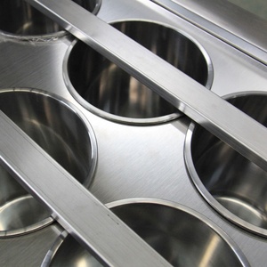 12-Tank sürekli paslanmaz çelik buz tuğla kalıp makinesi dondurucu traş buz blok makinesi Motor çekirdek bileşeni ile - Product Image 6