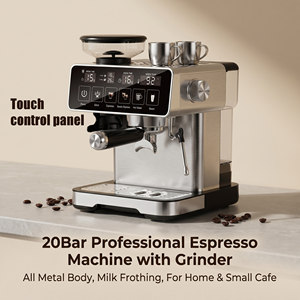 Italian Stainless Steel Digital Espresso <b>Coffee</b> <b>Maker</b> Full-Automatic 20Bar High Milk Frother Household Machine - Product Image 2
