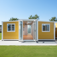 Maison pliable modulaire extensible 20ft 30ft 40ft Maison préfabriquée Bureau à domicile