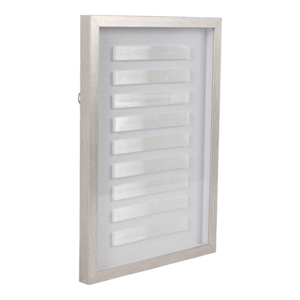 Quadro con Cornice Effetto Ombra di Pietra per Arredamento Casa, Accento Murale Soggiorno, Pezzo d'Arte Unico da Appendere - Product Image 2