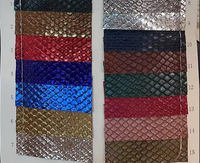 Cuir synthétique en peau de serpent PVC, design gaufré Rexine, prix du cuir synthétique