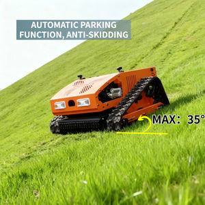 Cortadora de Césped Industrial <span class=keywords><strong>con</strong></span> Control Remoto VIGORUN VTC550-90, Motor de Gasolina Monocilíndrico de 224cc y 4 Tiempos, Tracción Eléctrica sin Escobillas - Product Image 4