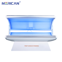 Équipement de beauté pour usage domestique Merican, lit de bronzage solaire avec lotion bronzante sans soleil, machine de bronzage rapide