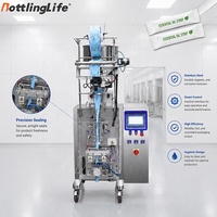 Machine d'emballage automatique pour sachets de liquides (huiles aromatiques 10g, huiles capillaires et huiles essentielles corporelles 20g) et pour stick pack