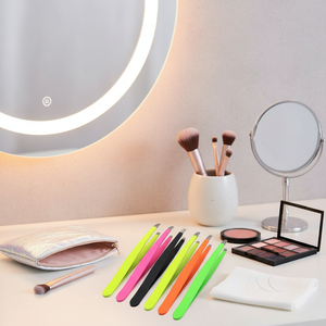 Pincettes d'inclinaison fluorescentes, meilleure qualité, 6 pièces - Product Image 3