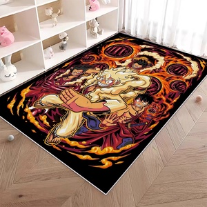 Tapis de dessin animé One Piece pour chambre à coucher, salon, tapis de sol de chevet, <span class=keywords><strong>baie</strong></span> vitrée, chambre, tapis lavable, dérivés d'anime - Product Image 3