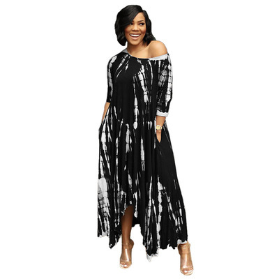 2023 Tie Dye Dress with Pockets - Plus Size & Sustainable