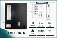Máquina Expendedora Mini de Pared OEM con 4 Selecciones, Pago con Tarjeta de Crédito, Verificación de Edad, para Snacks, Té, Café, Condones, Toallas Sanitarias, SDK