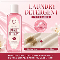 Lessive liquide en vrac OEM Rose Pink Oem, parfum longue durée, fraîcheur, produits de nettoyage