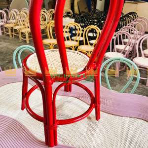 Charmante chaise d'enfant en rotin moderne et confortable, écologique et confortable, fabriquée à la main pour la chambre à coucher, la cuisine en plein air-pour les tout-petits - Product Image 6