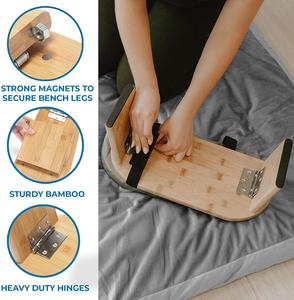 बांस ज़ेन ध्यान महिलाओं अयंगार योग मंजिल सहायक कुर्सी - Product Image 4