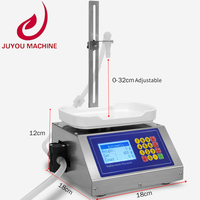 Petite machine de remplissage automatique de liquides, adaptée aux spiritueux, au miel, aux boissons et aux engrais liquides