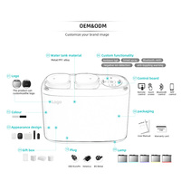 Diffuseur d'arômes à double buse, rechargeable par USB, contrôlé par application, fonction de minuterie, sans eau, pour huiles essentielles domestiques, en métal, sur batterie