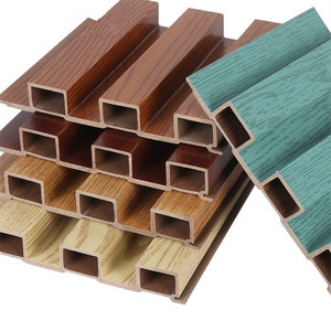 Paneles de Pared Interiores con Diseño Interior Hueco, Impermeables, Resistentes al Fuego, Ecológicos, Paneles de Pared Ranurados de WPC Laminado, Último Modelo <span class=keywords><strong>Etex</strong></span> - Product Image 3