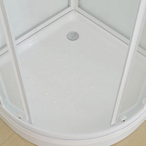 Cabina de ducha completa para baño europeo, cuarto de ducha deslizante de vidrio templado - Product Image 4