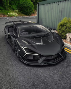 ชุดแต่งคาร์บอนไฟเบอร์แห้งสำหรับ Lamborghini Revuelto duke ประกอบด้วยลิ้นกันชนหน้า, ดิฟฟิวเซอร์, สปอยเลอร์, ฝากระโปรง, สเกิร์ตข้าง, กันชน Revuelto - Product Image 4