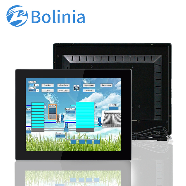 New 8" 9.7" 11.6" 15.6" 19.2" 21.5" 23.6" Industrial LCD Display Aluminum Wall-Mounted Capacitive Touch Screen Monitor USB