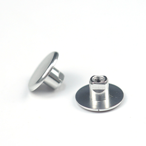 Rivets filetés professionnels OEM en acier inoxydable et laiton de haute qualité, personnalisés pour épingles de sécurité, épingles coniques et épingles rondes - Product Image 3