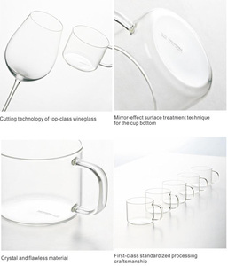2024 vente en gros résistant à la chaleur thé café tasse en verre tasse à thé à Double paroi tasses à thé en verre transparent avec poignée - Product Image 4