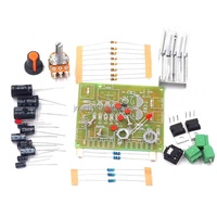 (Composants de soudure) Carte amplificateur audio DIY TDA2030A double canal 2.0 à puissance pure, kit 12V monophasé