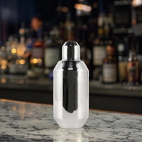 Shaker à Cocktails en Acier Inoxydable Pondéré, Outils de Chauve-Souris pour Cocktails