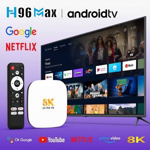 H96 MAX 8K Streaming <span class=keywords><strong>IPTV</strong></span> STB Smarter Super Box Premium Google Android 12 <span class=keywords><strong>Pro</strong></span> Décodeur TV Box Europe France Allemagne Livraison Gratuite - Product Image 2