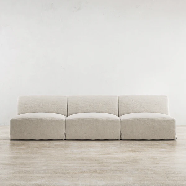Minimalist Curved Modular Fabric Sofa Modern Living Room Sectional Sofa Couches Sectional Luxury Living Room Sofa Furniture