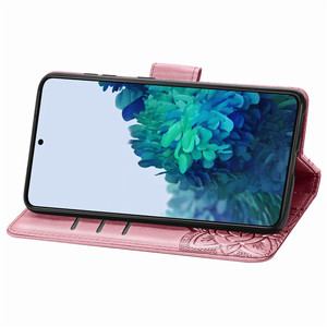 Étui de téléphone en cuir portefeuille à rabat Folio pour <span class=keywords><strong>Samsung</strong></span> A13 A33 <span class=keywords><strong>A53</strong></span> A73 A03 Core Galaxy S21 S22 S23 S24 avec livre à boucle magnétique - Product Image 4
