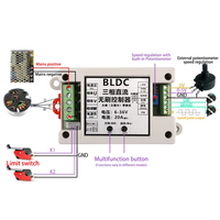 Contrôleur de moteur pas à pas ZS-X14, DC6-30V, carte de commande de moteur sans balais triphasé, contrôleur haute puissance