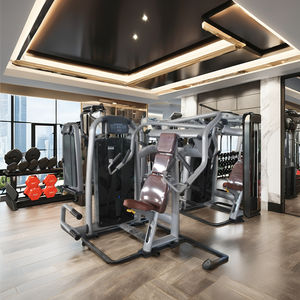 MB Professional Appareil de musculation double fonction pour press à la presse assis et press à l'épaule, équipement de fitness commercial pour salle de sport - Product Image 3