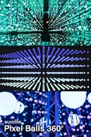 Éclairage d'art à pixels RGB UCS2903 à effet 3D de 50 mm, étanche, homologué UL, contrôle intelligent, pour événements, éclairage de parc, spectacle sur scène