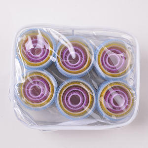 Rizador <span class=keywords><strong>de</strong></span> <span class=keywords><strong>pelo</strong></span> <span class=keywords><strong>de</strong></span> plástico con correa <span class=keywords><strong>de</strong></span> nailon, rodillo elíptico ondulado rizado <span class=keywords><strong>de</strong></span> muchos tamaños - Product Image 2